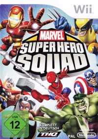 Marvel Super Hero Squad PAL Wii PAL box art